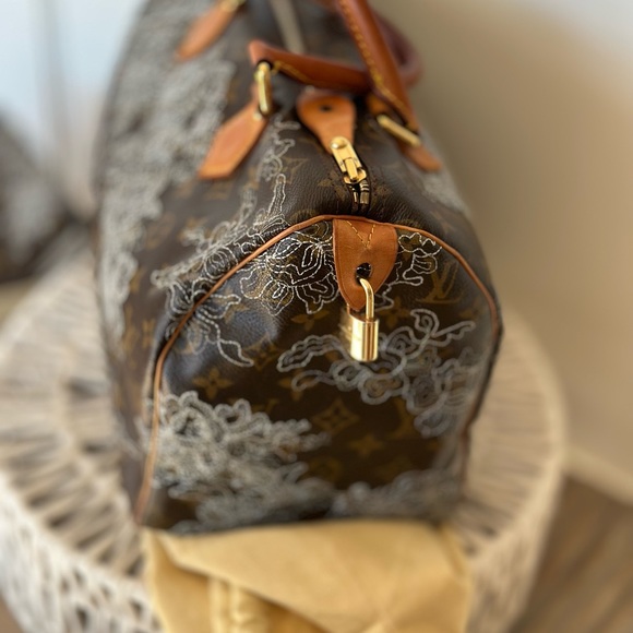 LOUIS VUITTON SPEEDY BAG .30 M Empire Orie & matching wallet - Picture 2 of 4